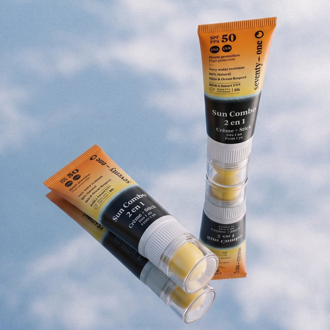 Sun Combo SPF 50+ 2-in-1 Creme und Stick