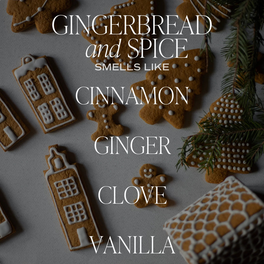 Sojawachskerze "Gingerbread and Spice" - Zimt, Ingwer, Nelke & Vanille North Glow