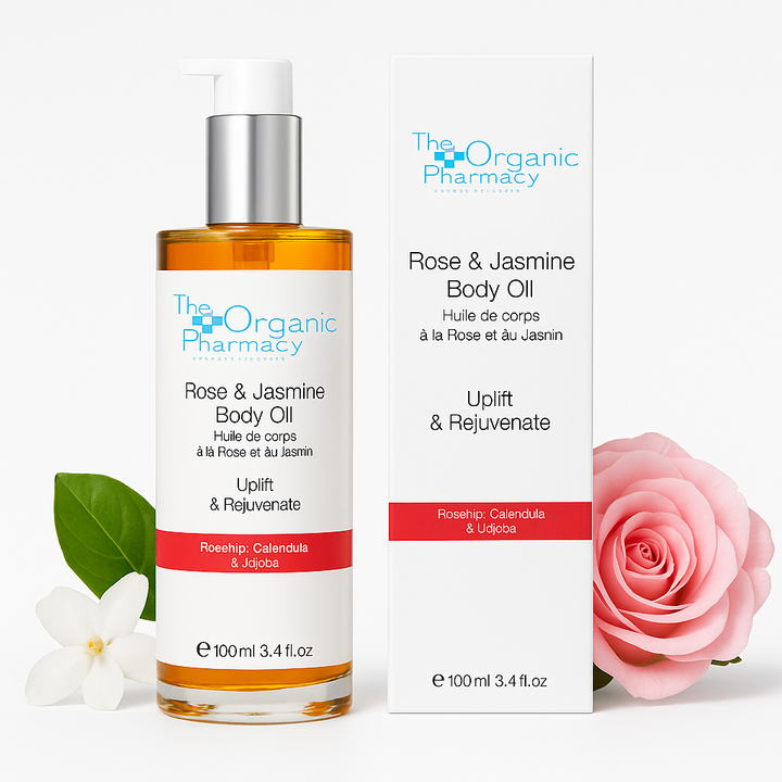 Rose & Jasmine Body Oil - sinnliches Körperöl von The Organic Pharmacy