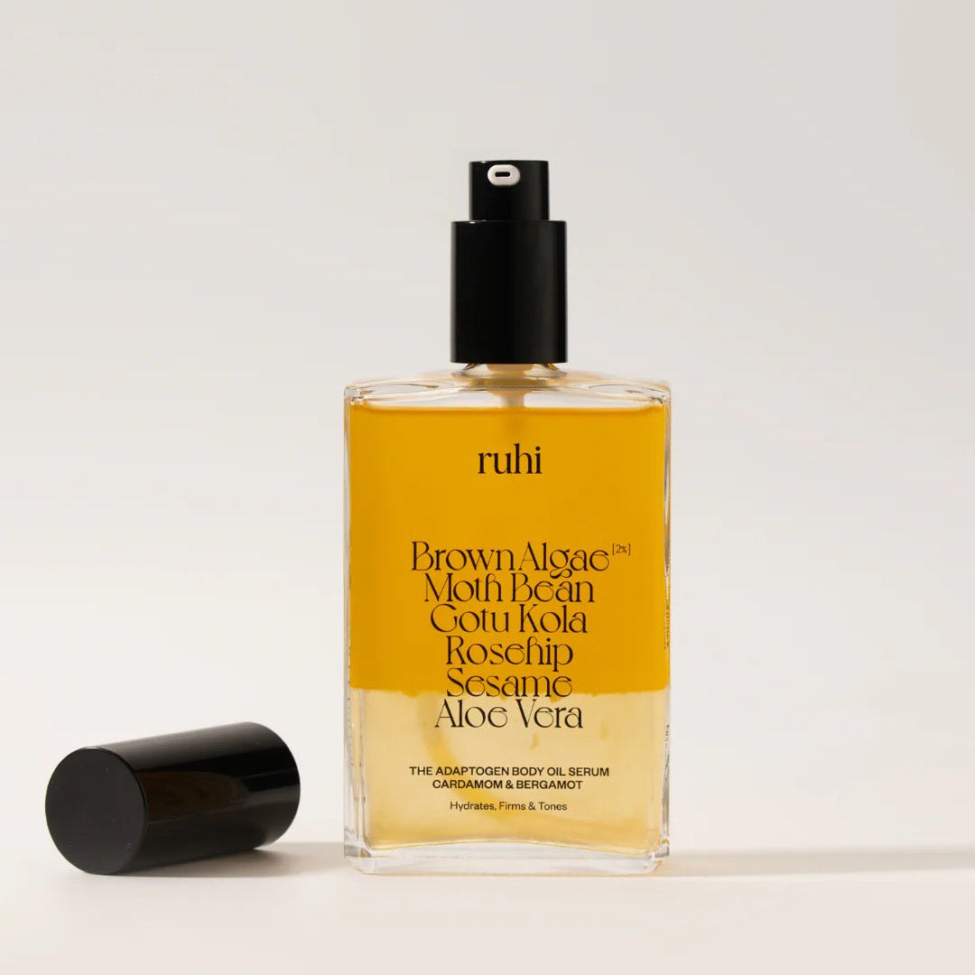 The Adaptogen Body Oil Serum geöffnet 