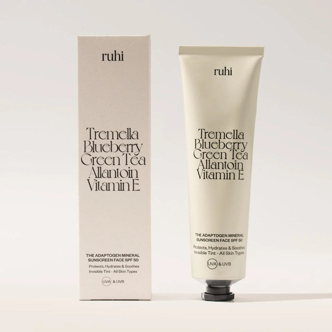 The Adaptogen Mineral Sunscreen Face SPF 50 Verpackung 