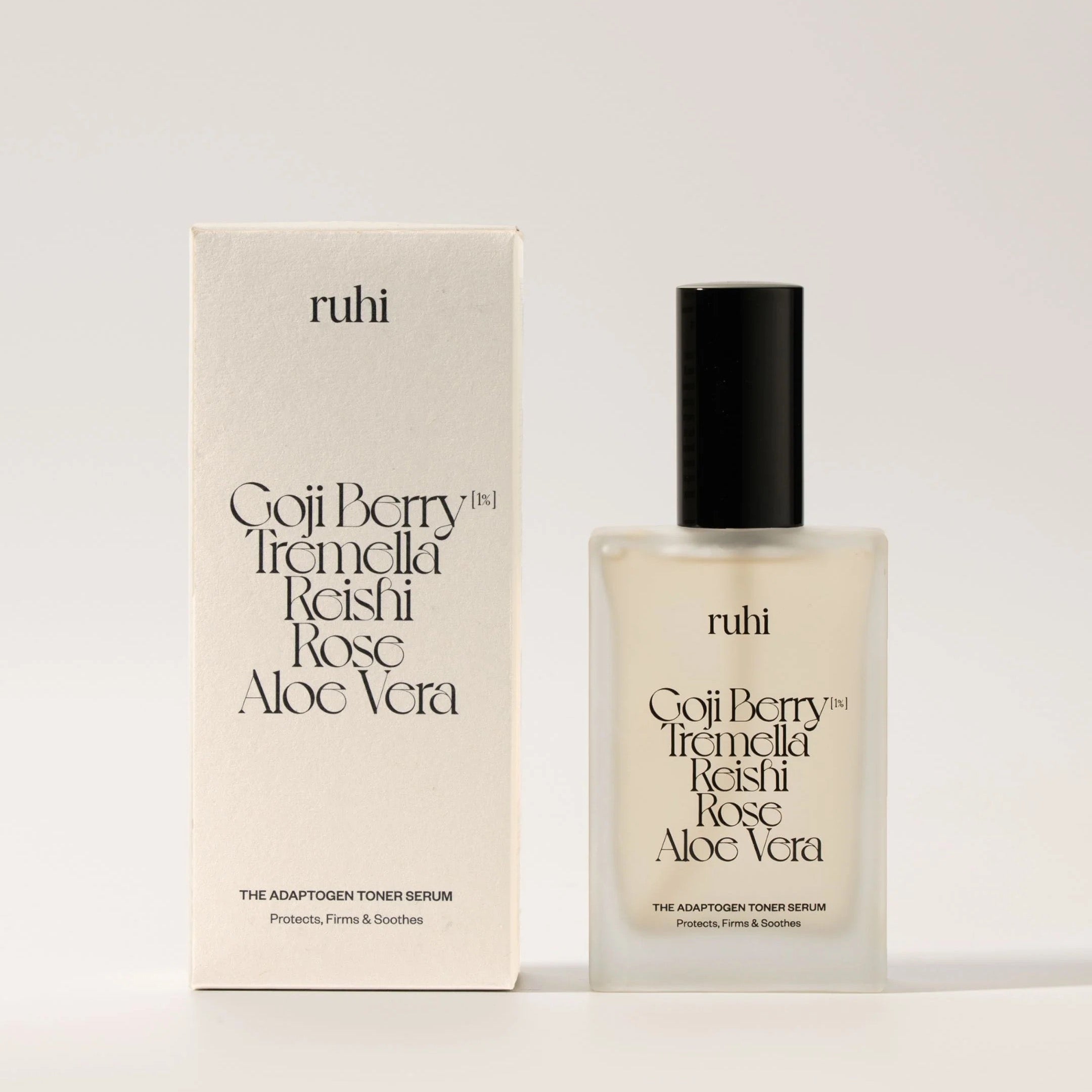 The Adaptogen Toner Serum Verpackung