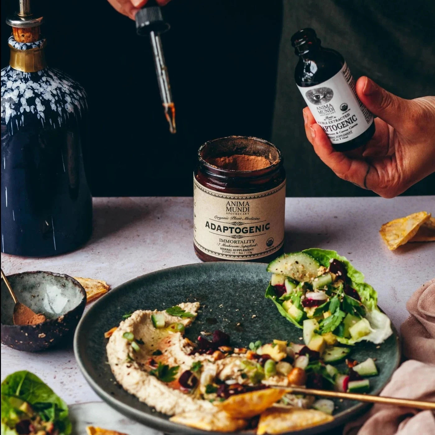 ADAPTOGENIC Tonic – 7 Mushrooms, Camu Camu & Mangostan