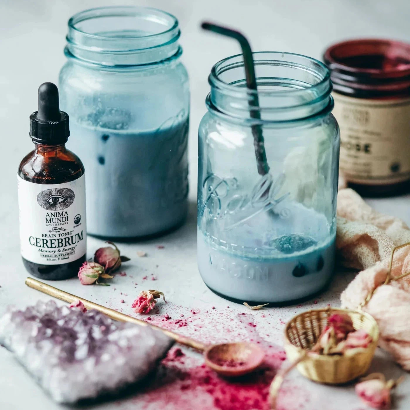 CEREBRUM Tonic mit Gotu Kola Tulsi und Rosmarin