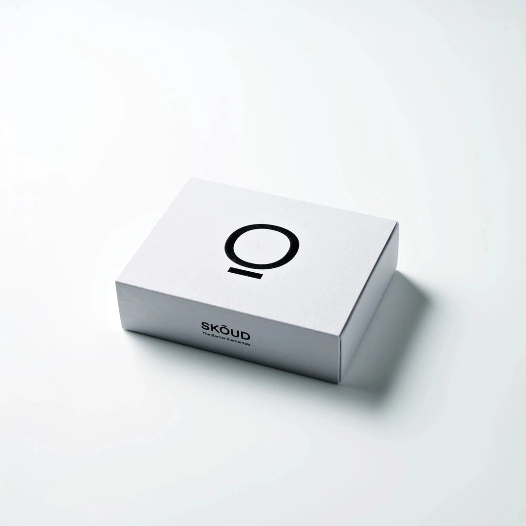 SKŌUD Mini-Set im kleinen nachhaltigen Karton – vegane Pflege-Essentials North Glow
