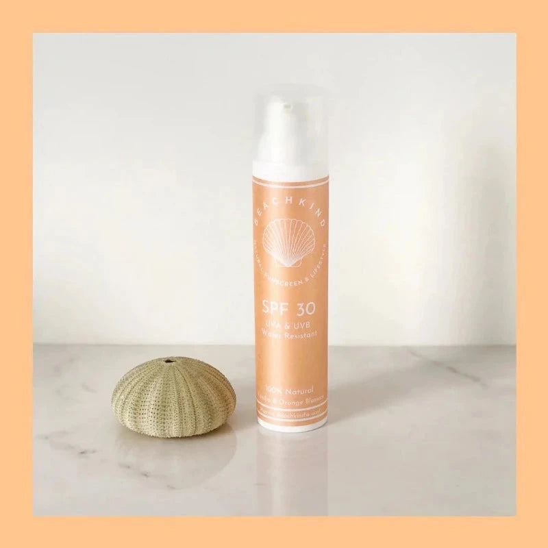 Beachkind - Natural Sunscreen SPF 30 / mineralische Sonnencreme mit Lichtschutzfaktor 30