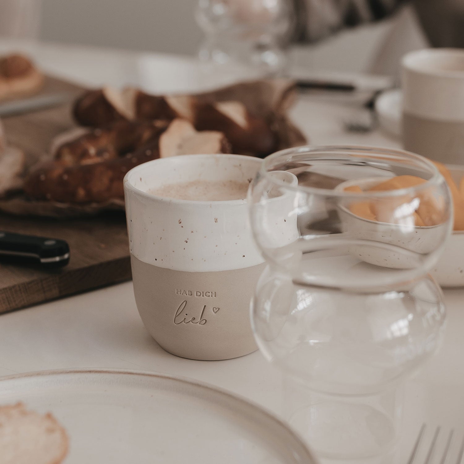 Becher HAB DICH LIEB - Eulenschnitt (Limited Edition)