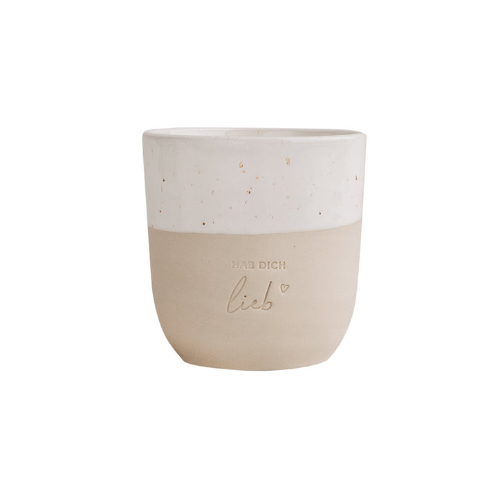 Becher HAB DICH LIEB - Eulenschnitt (Limited Edition)