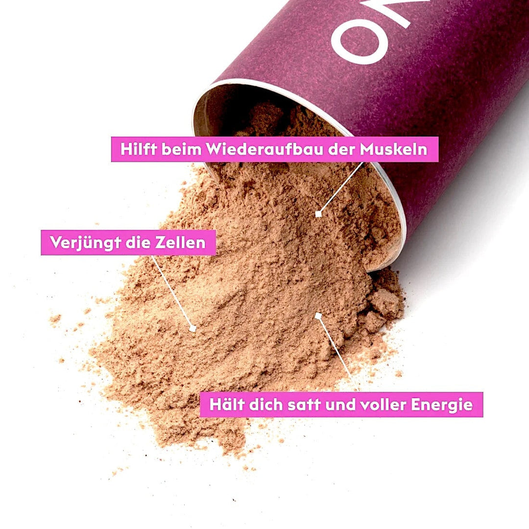 Berry Strong - Veganes Eiweißpulver mit Bio-Superfood-Beeren North Glow