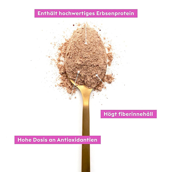 Berry Strong - Veganes Eiweißpulver mit Bio-Superfood-Beeren