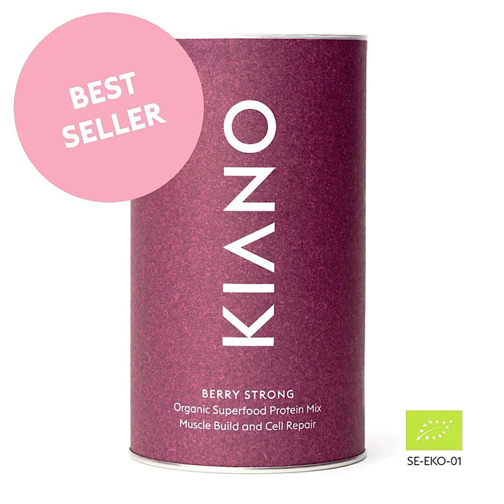 Berry Strong - Veganes Eiweißpulver mit Bio-Superfood-Beeren