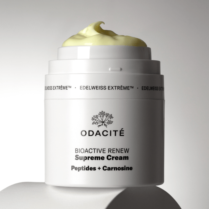 BIOACTIVE RENEW Supreme Cream Edelweiss Extrême® Peptides + Carnosine - ODACITÉ