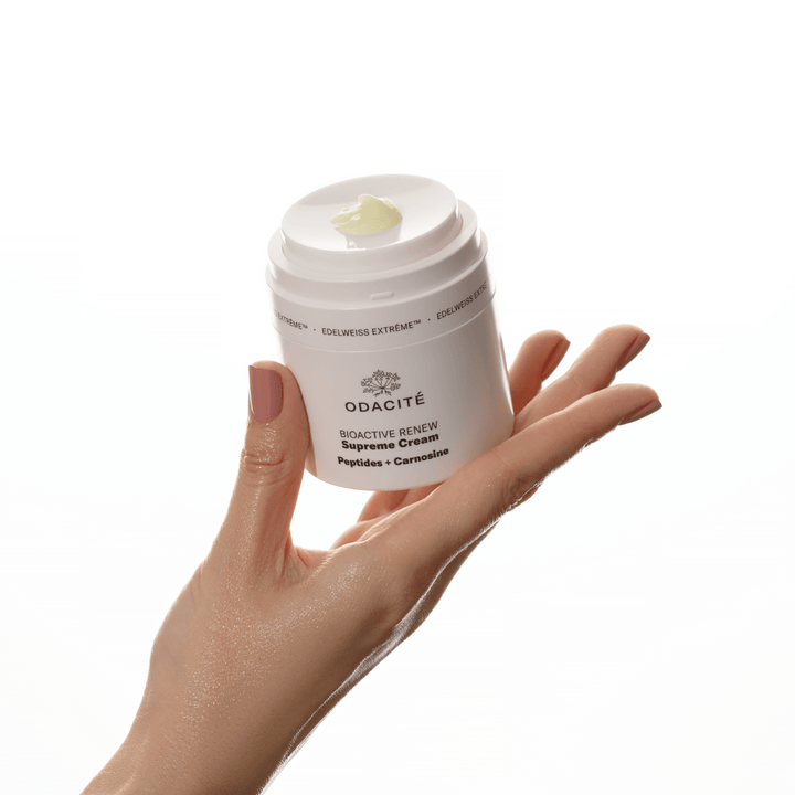 BIOACTIVE RENEW Supreme Cream Edelweiss Extrême® Peptides + Carnosine - ODACITÉ