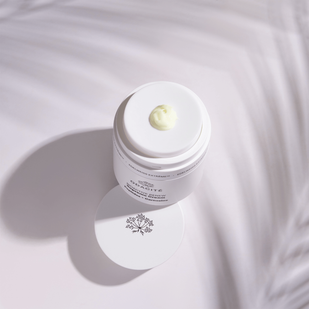 BIOACTIVE RENEW Supreme Cream Edelweiss Extrême® Peptides + Carnosine - ODACITÉ North Glow