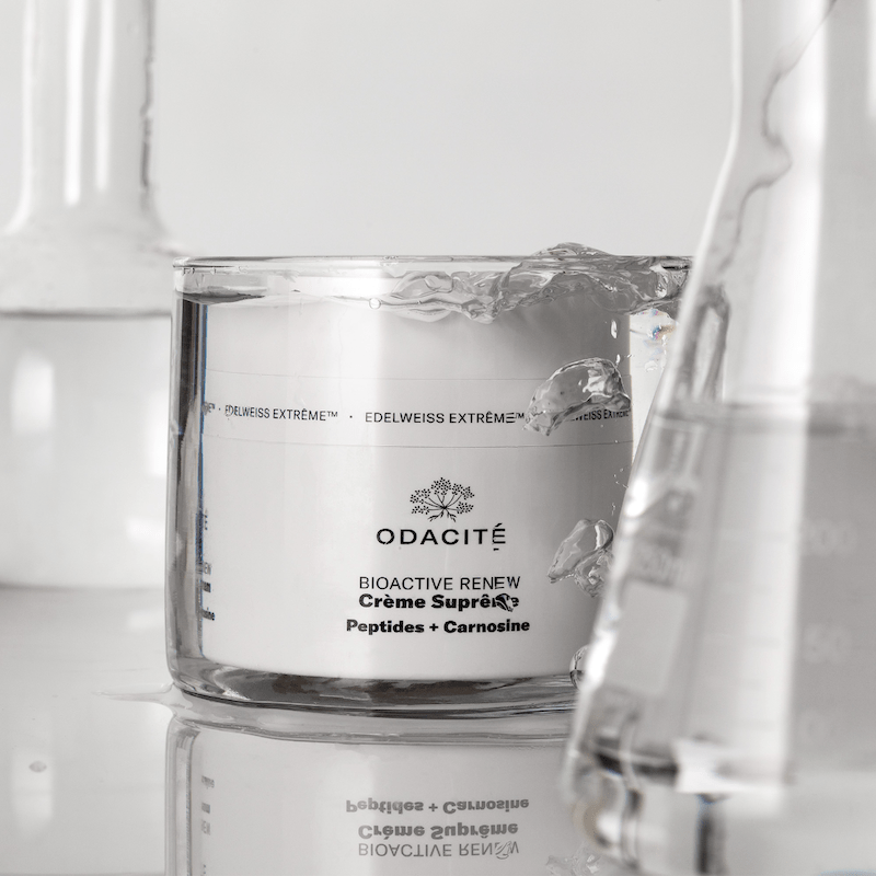 BIOACTIVE RENEW Supreme Cream Edelweiss Extrême® Peptides + Carnosine - ODACITÉ North Glow