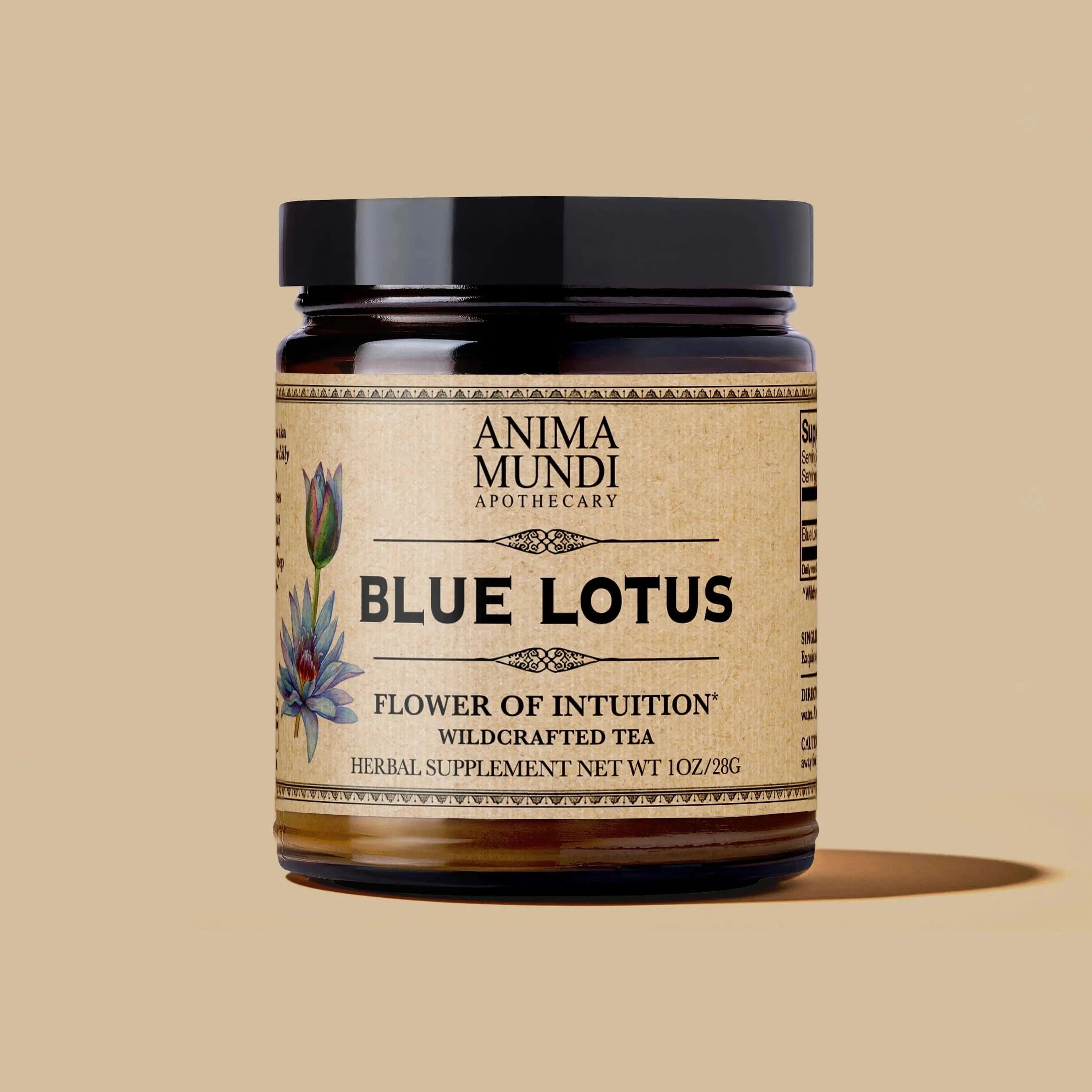 BLUE LOTUS - Wild Harvested Blue Lotus Tea - ANIMA MUNDI