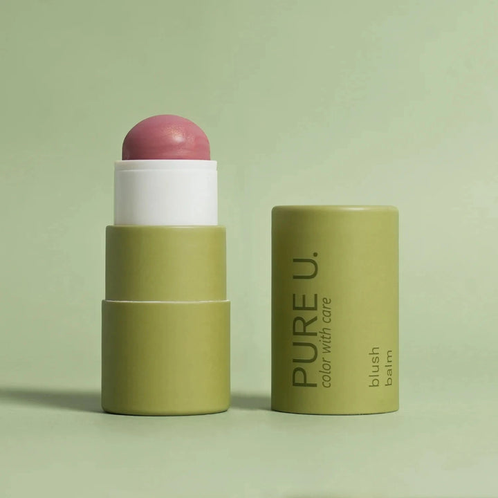 Blush Balm von PURe U. Cosmetics geöffnet im Farbton glowy blush.