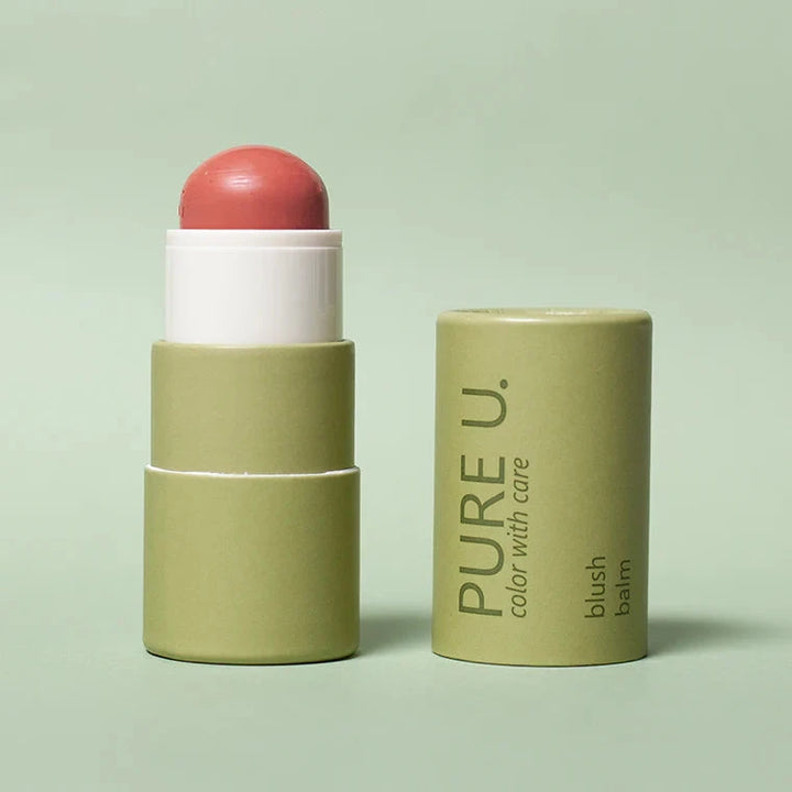 Blush Balm von PURE U. Cosmetics geöffnet im Farbton spring day.