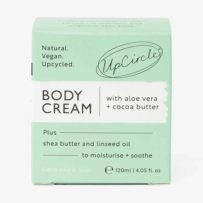UpCircle Natural Body Cream mit Aloe Vera und Cocoa Butter