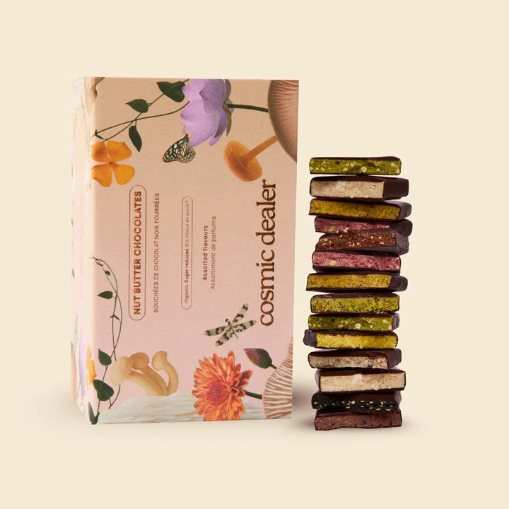 Box of 14 - HIGH VIBES BOX - 14 Mini Chocolate Gift Set - COSMIC DEALER