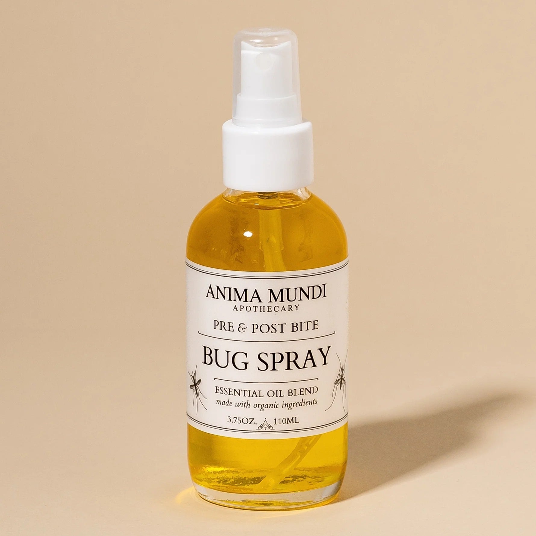 Anima Mundi Bug Spray in edler Glasflasche zur Insektenabwehr