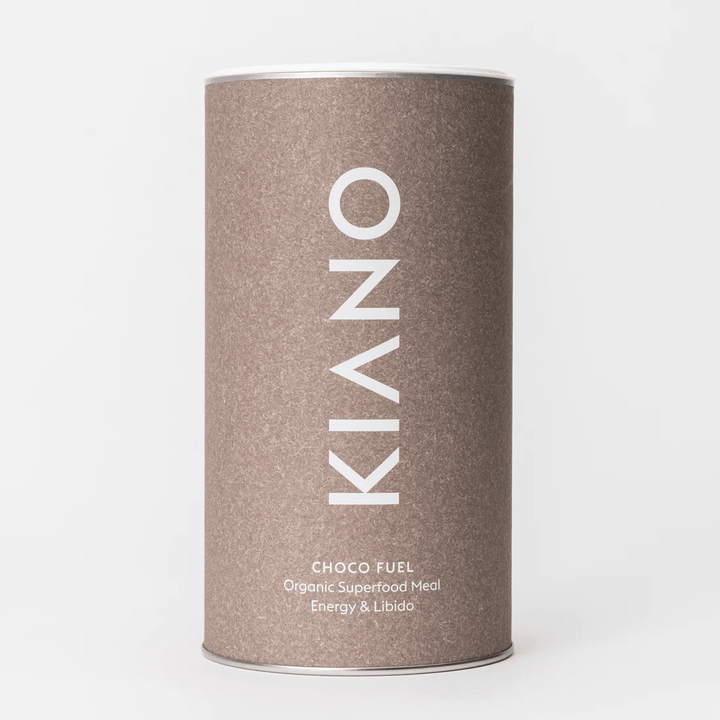 Kiano Choco Fuel Dose vor weißem Hintergrund