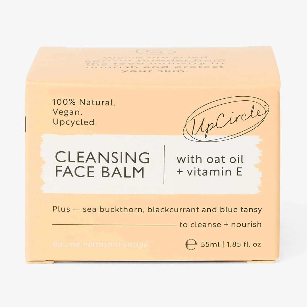 Nachhaltige Umverpackung des UpCircle Cleansing Face Balm aus Pappe North Glow