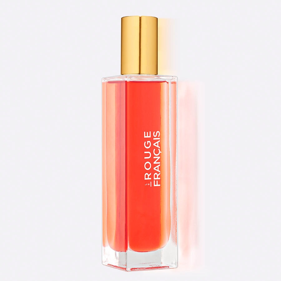 Cleansing Oil SLAVENTINA von Le Rouge Francais stehend vor weißem Hintergrund.