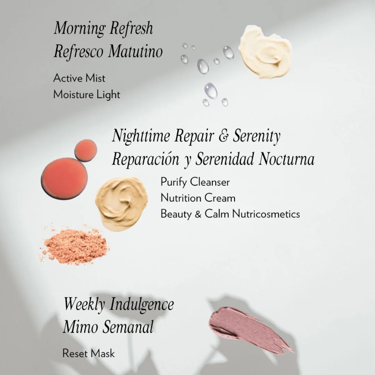 Dafna's Spring Summer Set - Cotton cosmetic bag including sample set