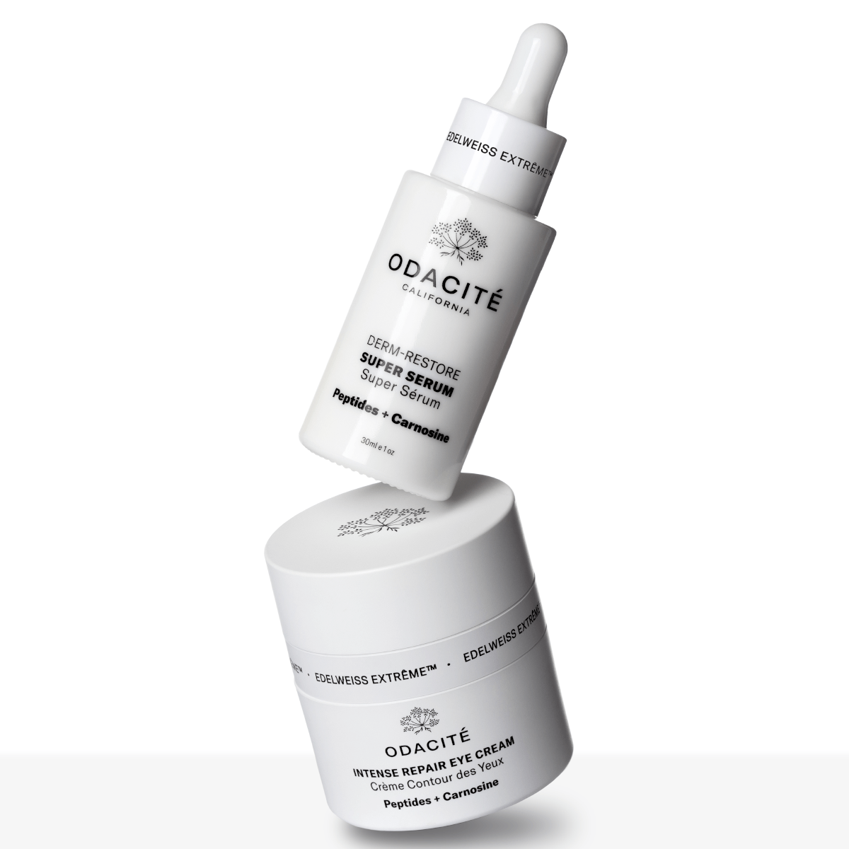 DERM-RESTORE Super Serum Edelweiss Extrême® mit Peptiden + Carnosine von ODACITÉ