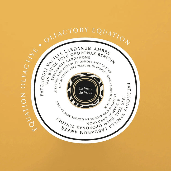 Duftkomposition des SABÉ MASSON Eu Vent de Vous Soft Perfume – mit Amber, Hölzern, Iris & Moschus