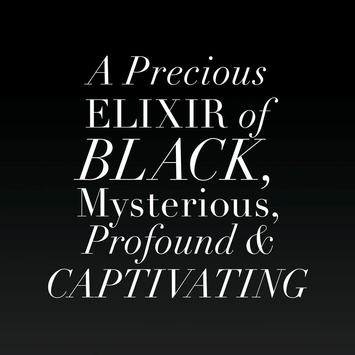 EXTRAIT NOIR - Elisire Extrait de Parfum