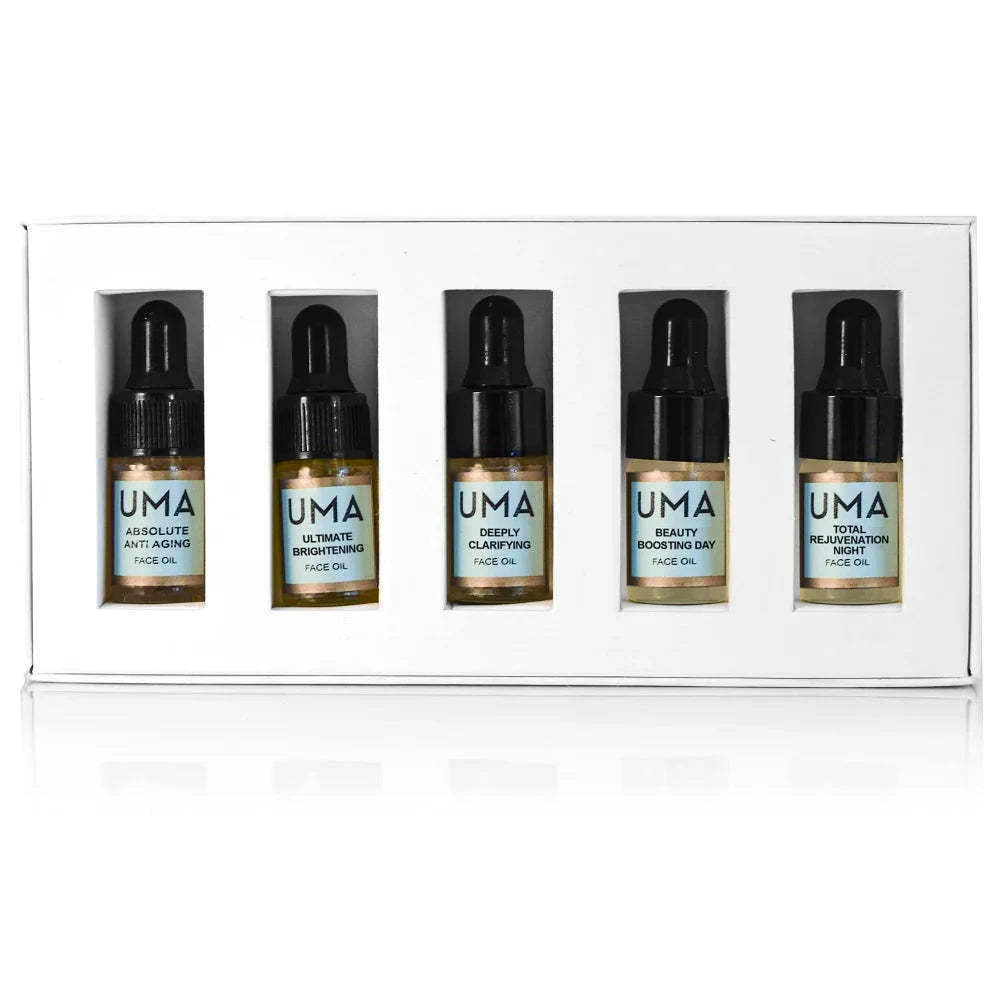 Face Oil Trial Kit - 5 Gesichtsöle in Probiergröße | UMA | SALE North Glow