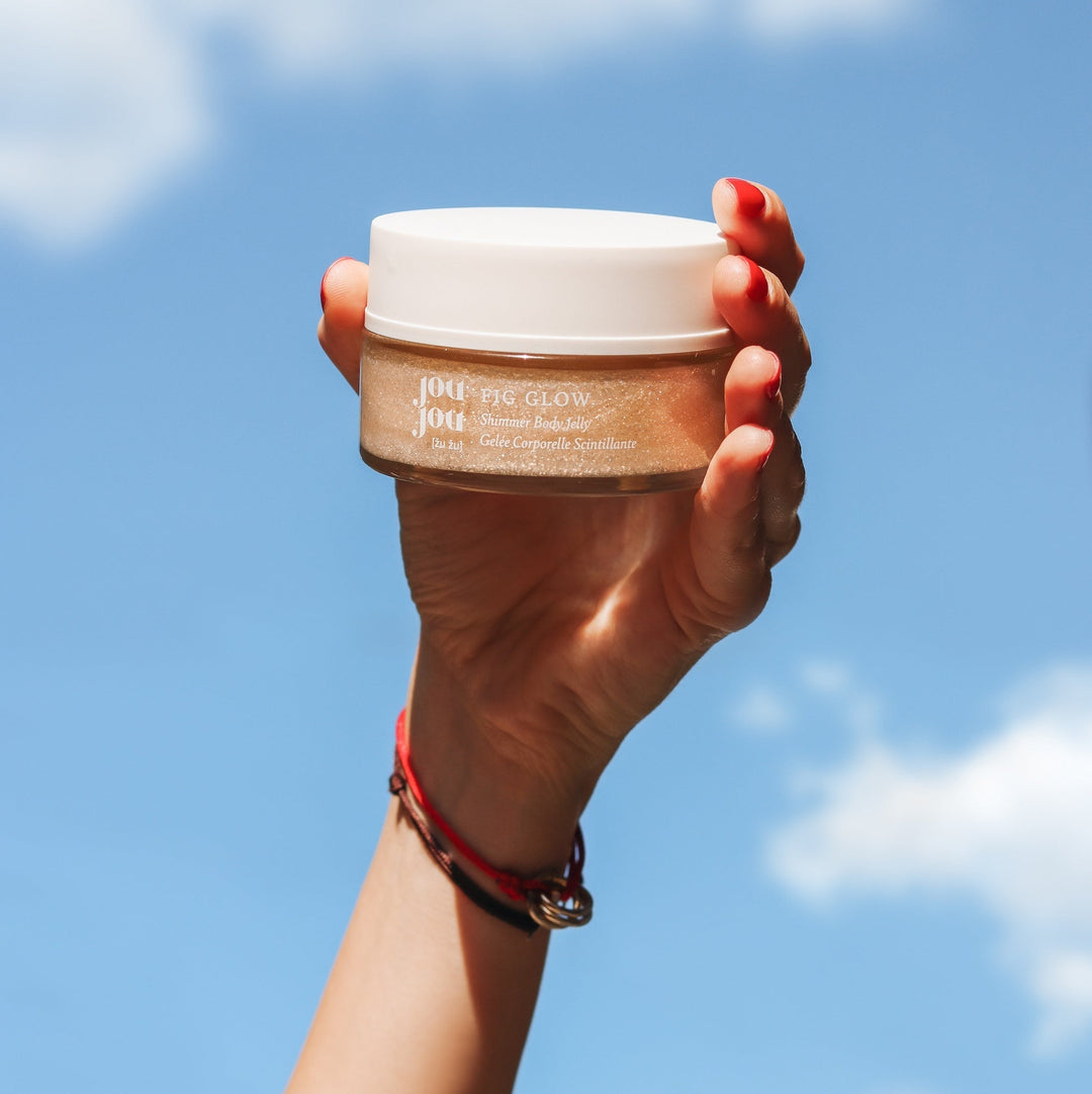 FIG GLOW Shimmer Body Jelly | JouJou - schimmerndes Körpergel North Glow
