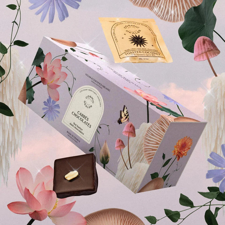 Geschenkbox - 20 Mini Schokoladen verschiedene Geschmacksrichtungen - COSMIC DEALER