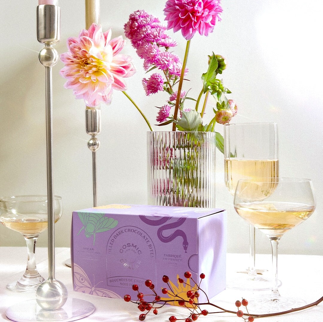 Box of 14 - HIGH VIBES BOX - 14 Mini Schokoladen Geschenkset - COSMIC DEALER