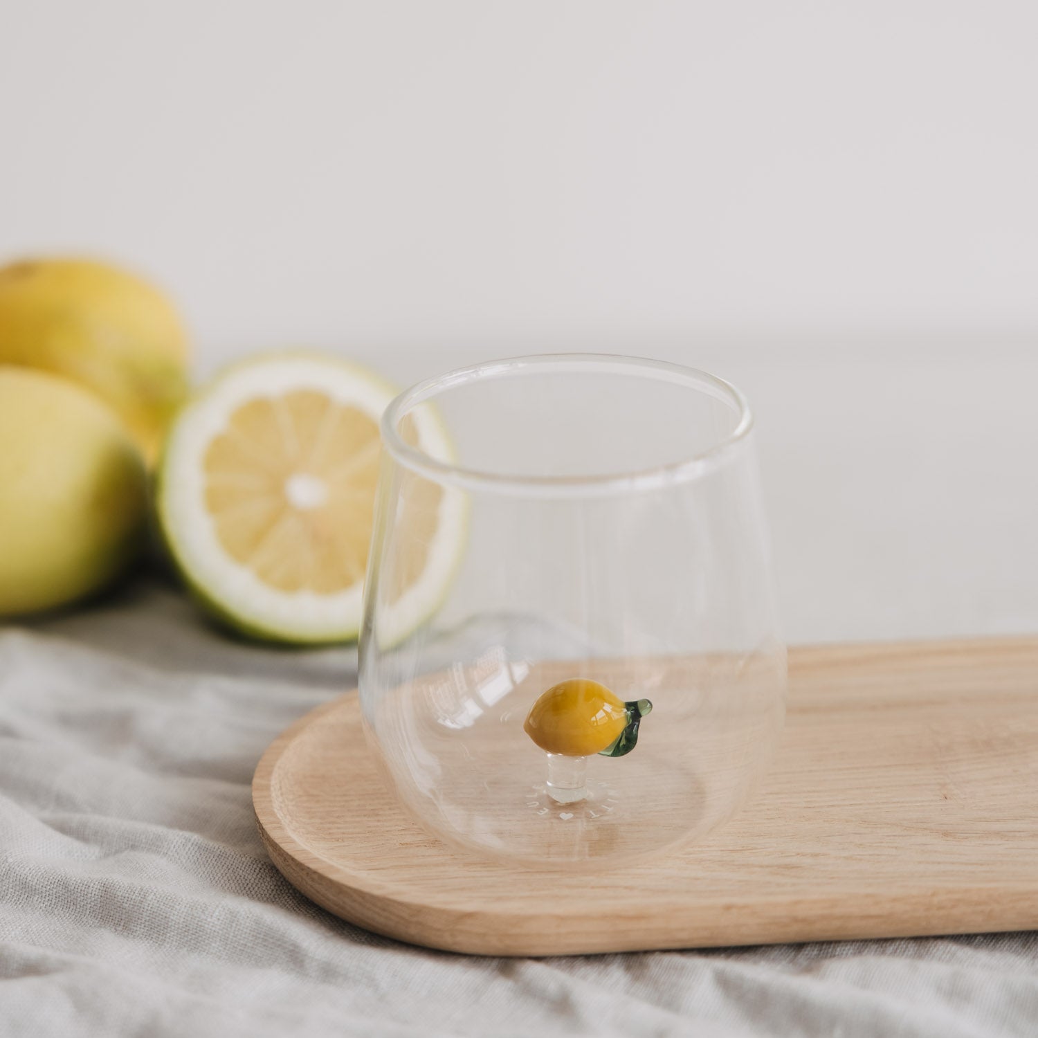 Drinking glass DAISY - owl cut