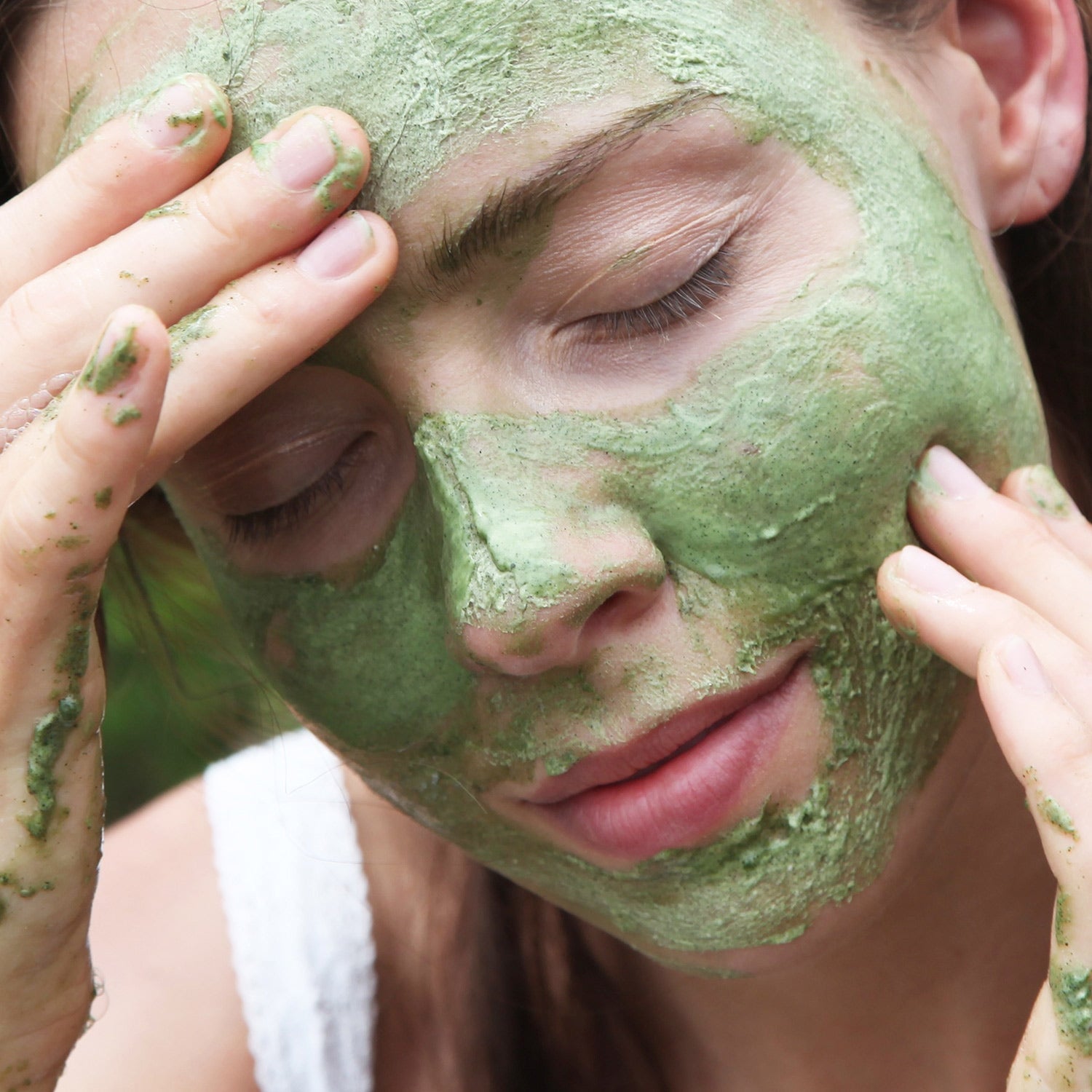Green Ceremony Cleanser - Powder-to-foam cleanser with Matcha + Spirulina algae