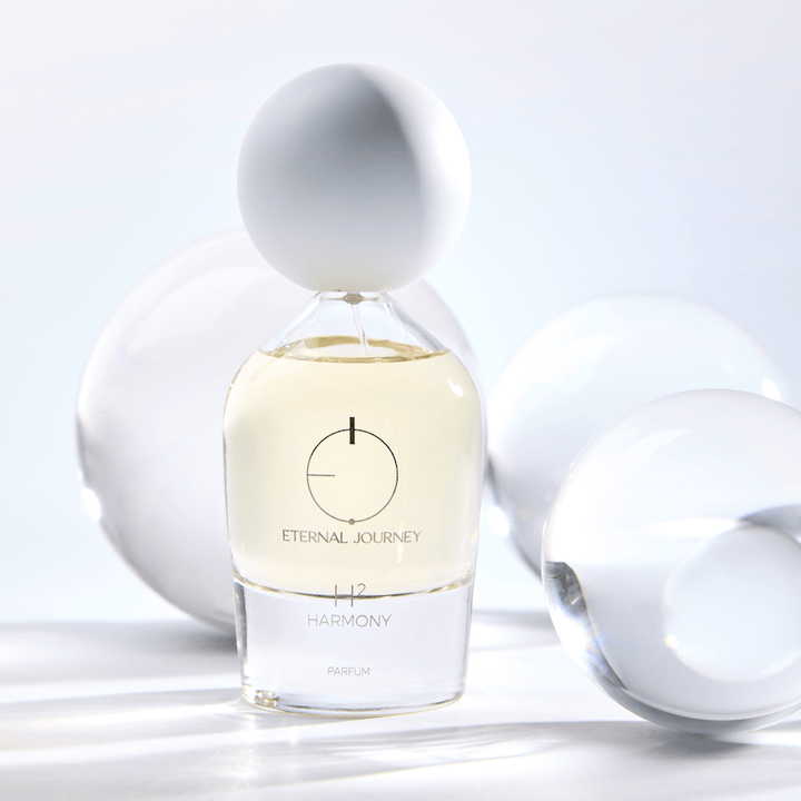 h² Harmony von Eternal Journey - Rosa Pfeffer, Teakholz, Amber
