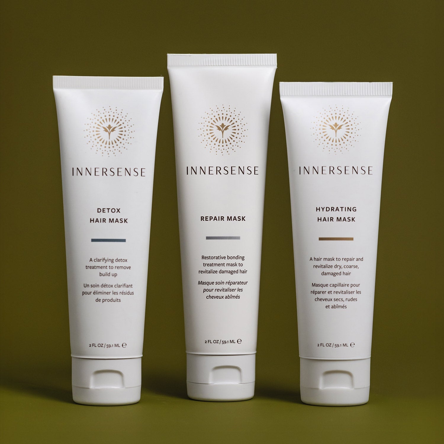 Healthy Hair Treatment Trio - Haarmasken-Set von Innersense
