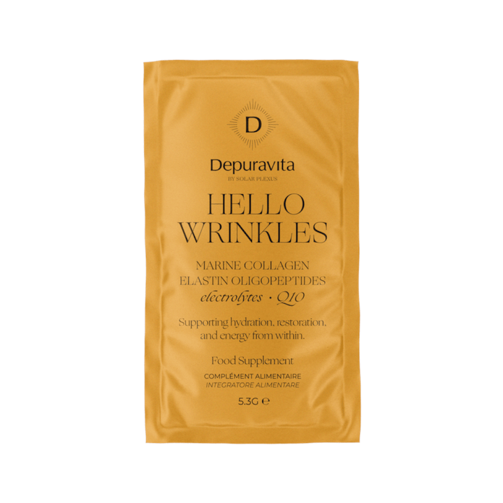 Hello Wrinkles - Elektrolyte und Kollagenpeptide (Neues Aroma) - depuravita
