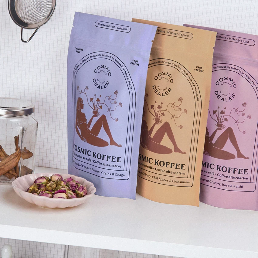 HERBAL KOFFEE koffeinfreie Kaffeealternative - COSMIC DEALER North Glow