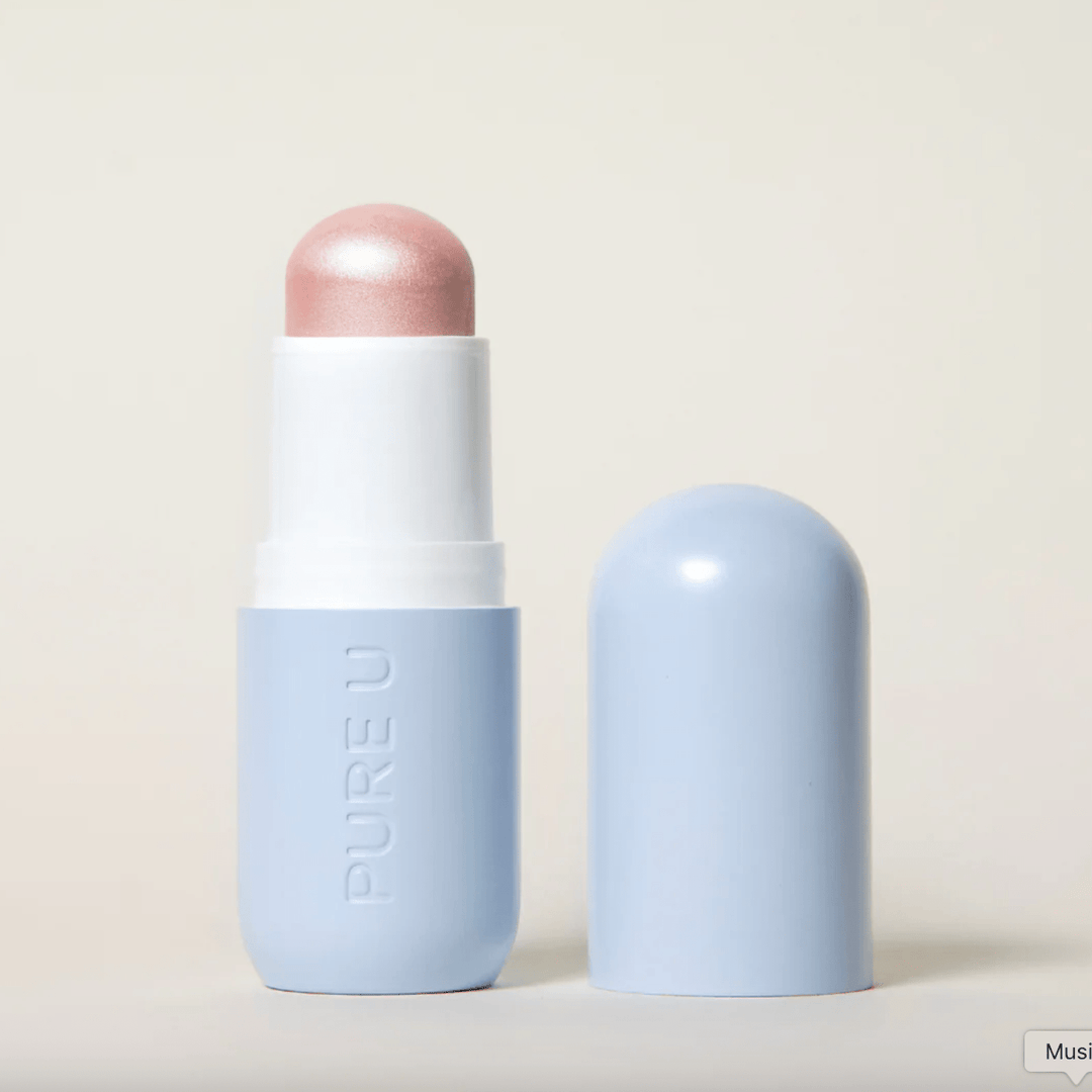 Pure U Highlighter Balm Baby Glow in neuesm Design North Glow