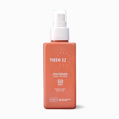 Huile Protéger/Solaire SPF 50 - Dry oil for spraying with SPF 50