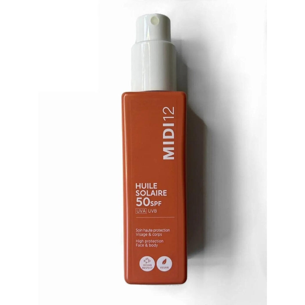 Huile Protéger/Solaire SPF 50 - Dry oil for spraying with SPF 50