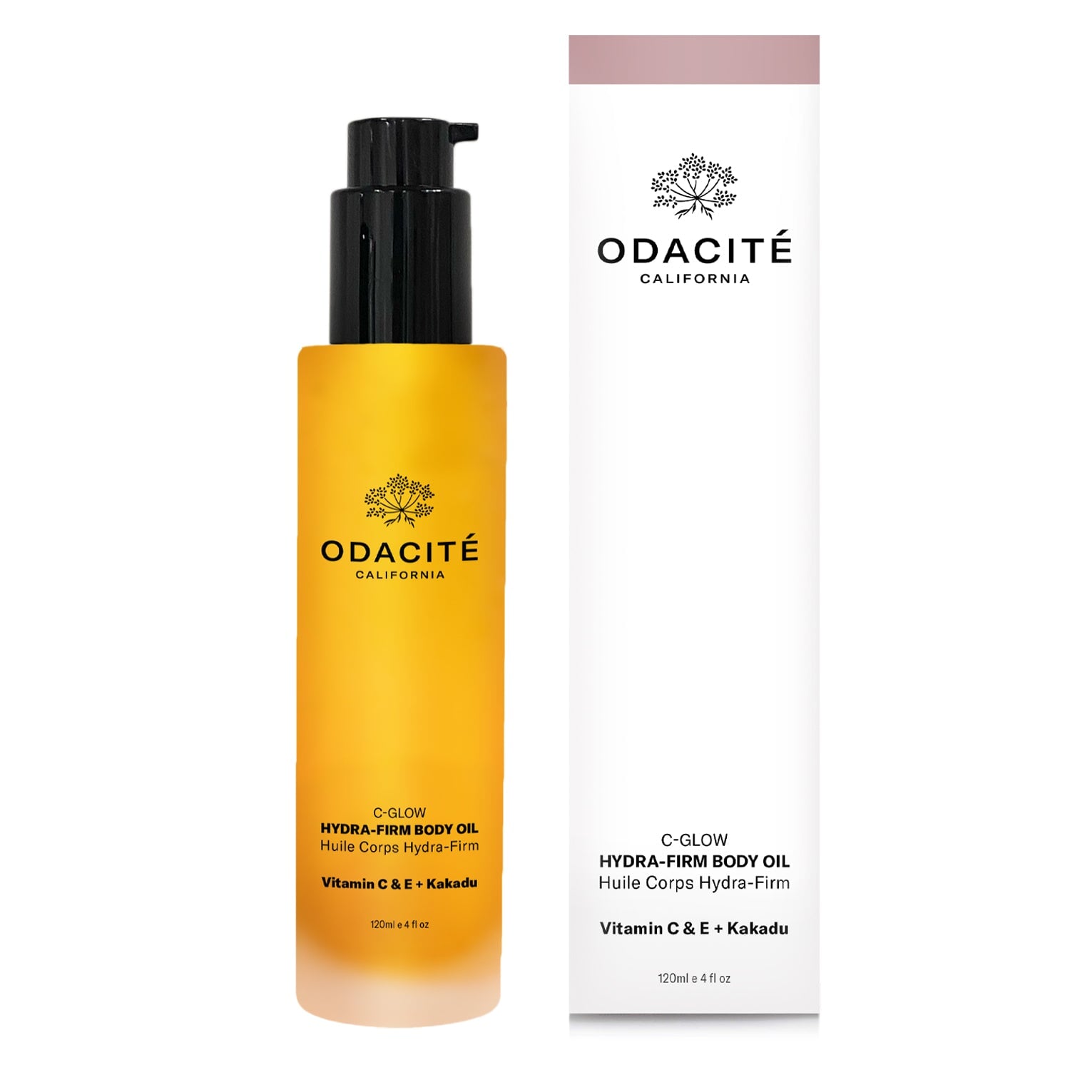 Luxuriöses Körperöl in Glasflasche - Odacité C-Glow Hydra-Firm Body Oil