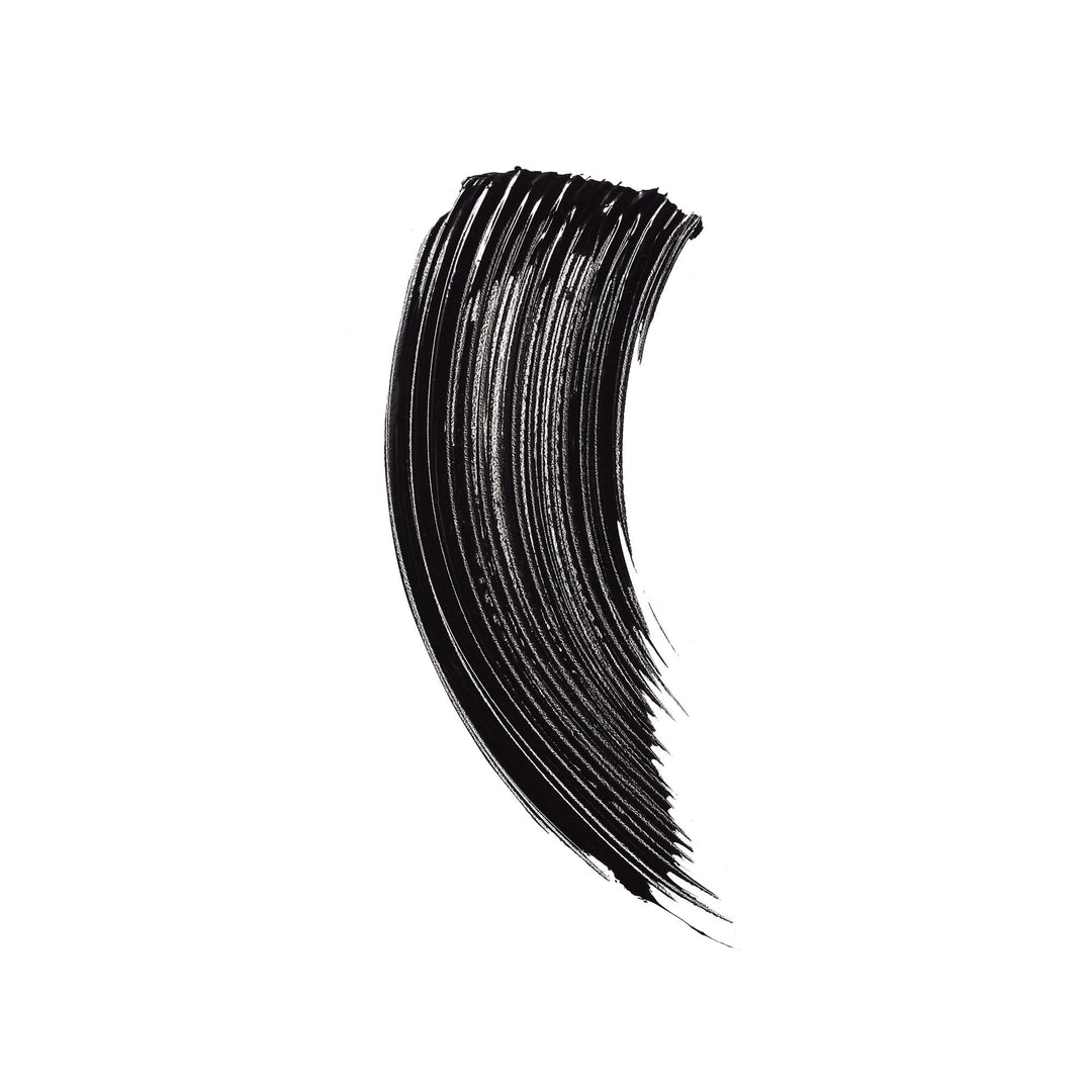 Farb- und Texturbeispiel der Limitless Lash Mascara After MIdnight von ILIA. North Glow