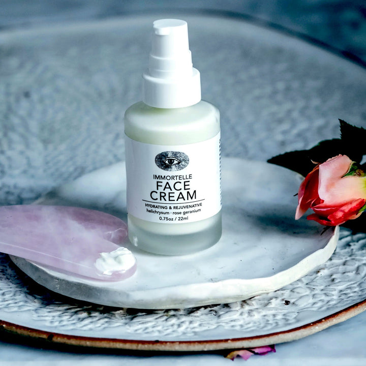 IMMORTELLE Face Cream | Feuchtigkeitsspendende Gesichtspflege - ANIMA MUNDI