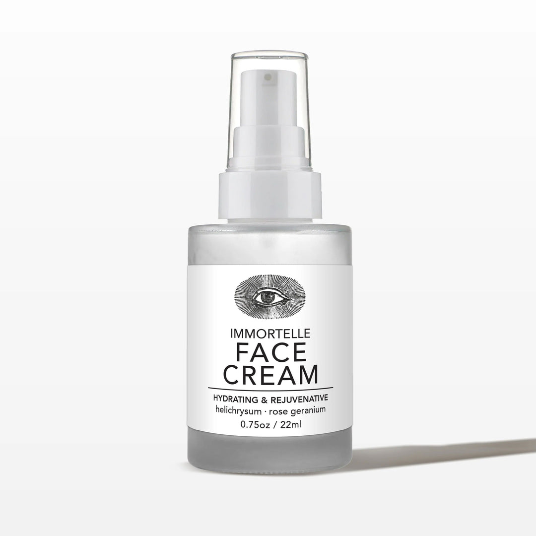 IMMORTELLE Face Cream | Feuchtigkeitsspendende Gesichtspflege - ANIMA MUNDI North Glow