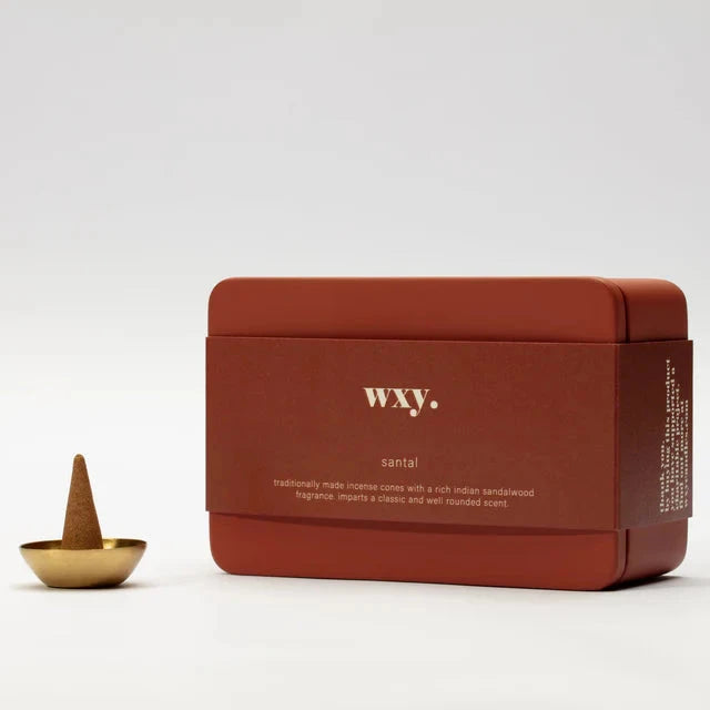 wxy. santal Produkt mit Beispiel von Produkt vor weißem Hintergrund.